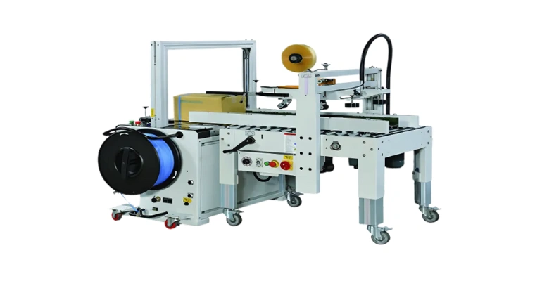 In Line Box Automatic Strapping Machine Manufacturers in Chennai